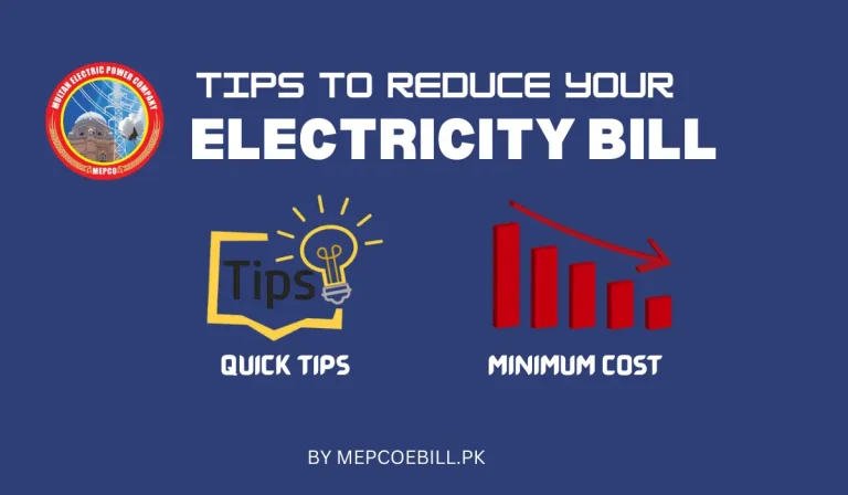 TIPS TO REDUCE ELECRICITY BILL